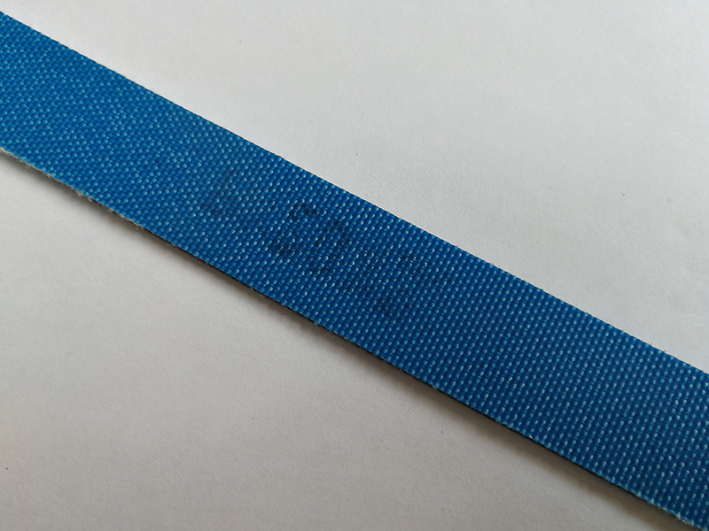 2.0mm blue impregnated fabric PVC belt